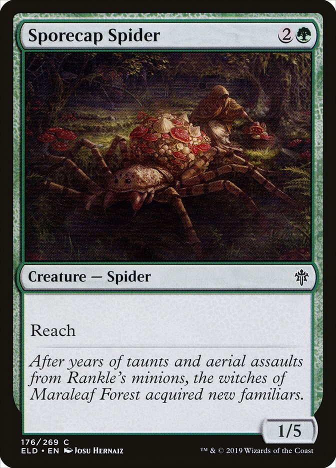 Sporecap Spider [Throne of Eldraine] | Jomio and Rueliete's Cards and Comics