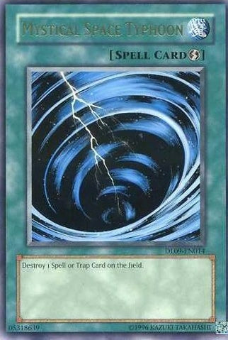Mystical Space Typhoon (Green) [DL09-EN014] Rare | Jomio and Rueliete's Cards and Comics