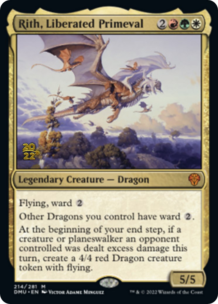 Rith, Liberated Primeval [Dominaria United Prerelease Promos] | Jomio and Rueliete's Cards and Comics