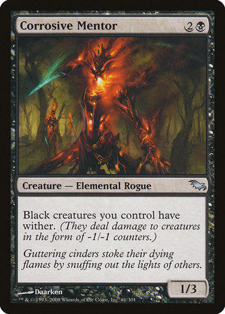 Corrosive Mentor [Shadowmoor] | Jomio and Rueliete's Cards and Comics