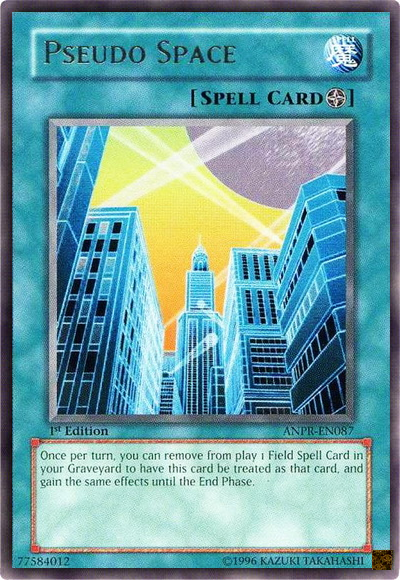 Pseudo Space [ANPR-EN087] Rare | Jomio and Rueliete's Cards and Comics