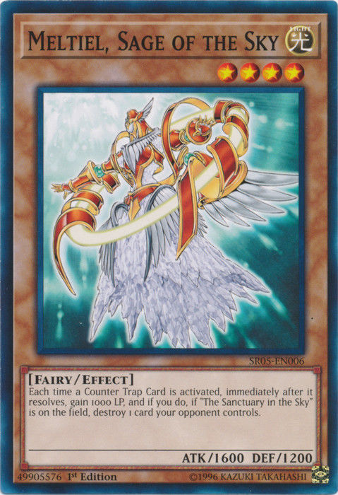 Meltiel, Sage of the Sky [SR05-EN006] Common | Jomio and Rueliete's Cards and Comics