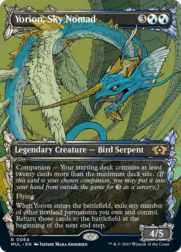 Yorion, Sky Nomad [Multiverse Legends] | Jomio and Rueliete's Cards and Comics
