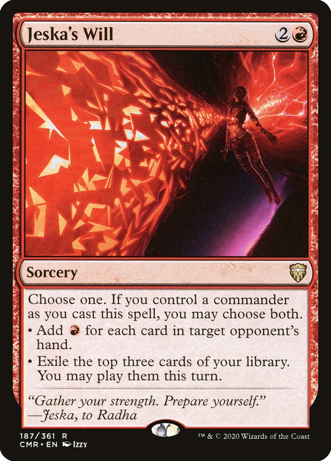 Jeska's Will [Commander Legends] | Jomio and Rueliete's Cards and Comics