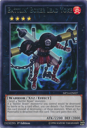 Battlin' Boxer Lead Yoke [MP14-EN027] Rare | Jomio and Rueliete's Cards and Comics