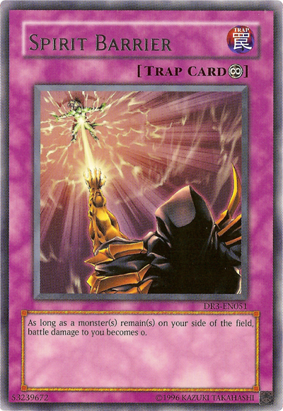 Spirit Barrier [DR3-EN051] Rare | Jomio and Rueliete's Cards and Comics