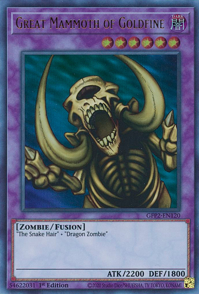 Great Mammoth of Goldfine [GFP2-EN120] Ultra Rare | Jomio and Rueliete's Cards and Comics