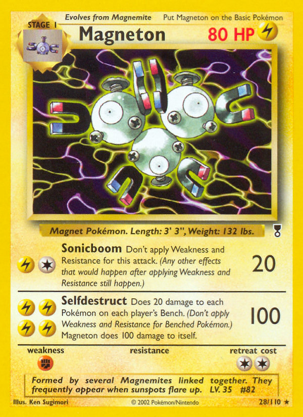 Magneton (28/110) [Legendary Collection] | Jomio and Rueliete's Cards and Comics