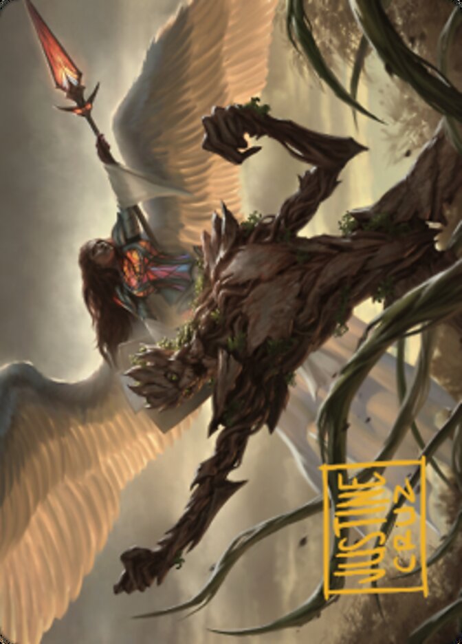 Strength of the Coalition Art Card (Gold-Stamped Signature) [Dominaria United Art Series] | Jomio and Rueliete's Cards and Comics