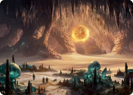 Plains (265) Art Card [Dungeons & Dragons: Adventures in the Forgotten Realms Art Series] | Jomio and Rueliete's Cards and Comics