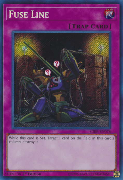 Fuse Line [CIBR-EN078] Secret Rare | Jomio and Rueliete's Cards and Comics