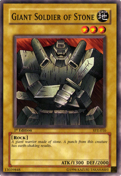 Giant Soldier of Stone [SYE-010] Common | Jomio and Rueliete's Cards and Comics