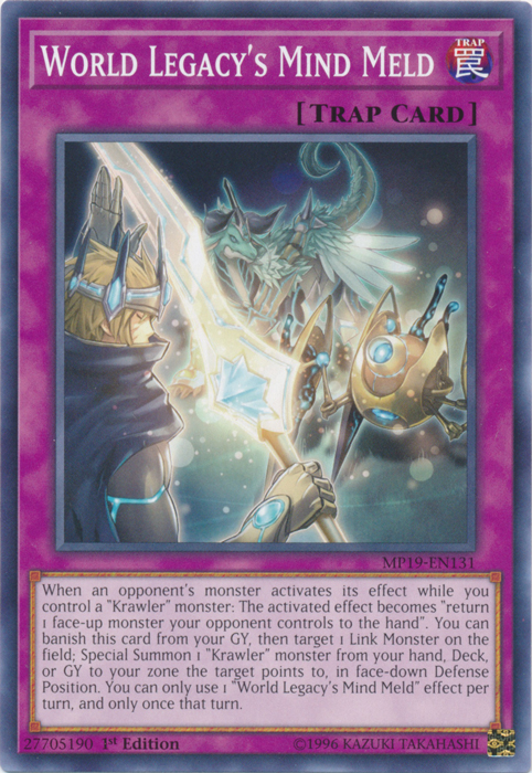 World Legacy's Mind Meld [MP19-EN131] Common | Jomio and Rueliete's Cards and Comics