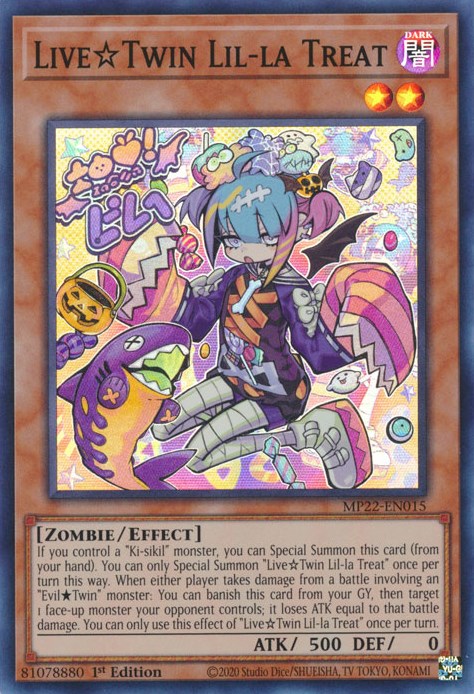Live☆Twin Lil-la Treat [MP22-EN015] Super Rare | Jomio and Rueliete's Cards and Comics