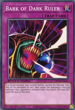 Bark of Dark Ruler [SBCB-EN124] Common | Jomio and Rueliete's Cards and Comics