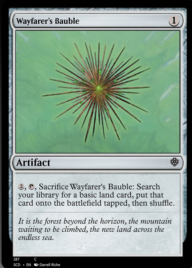 Wayfarer's Bauble [Starter Commander Decks] | Jomio and Rueliete's Cards and Comics