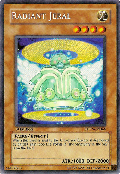 Radiant Jeral [STON-EN066] Secret Rare | Jomio and Rueliete's Cards and Comics