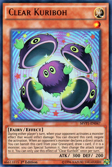Clear Kuriboh [MVP1-EN047] Ultra Rare | Jomio and Rueliete's Cards and Comics