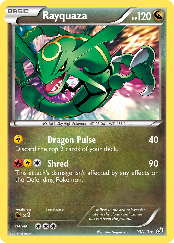 Rayquaza (93/113) [Black & White: Legendary Treasures] | Jomio and Rueliete's Cards and Comics