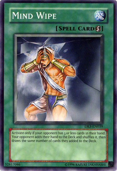 Mind Wipe [DR3-EN039] Common | Jomio and Rueliete's Cards and Comics