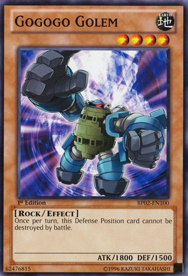 Gogogo Golem [BP02-EN100] Mosaic Rare | Jomio and Rueliete's Cards and Comics