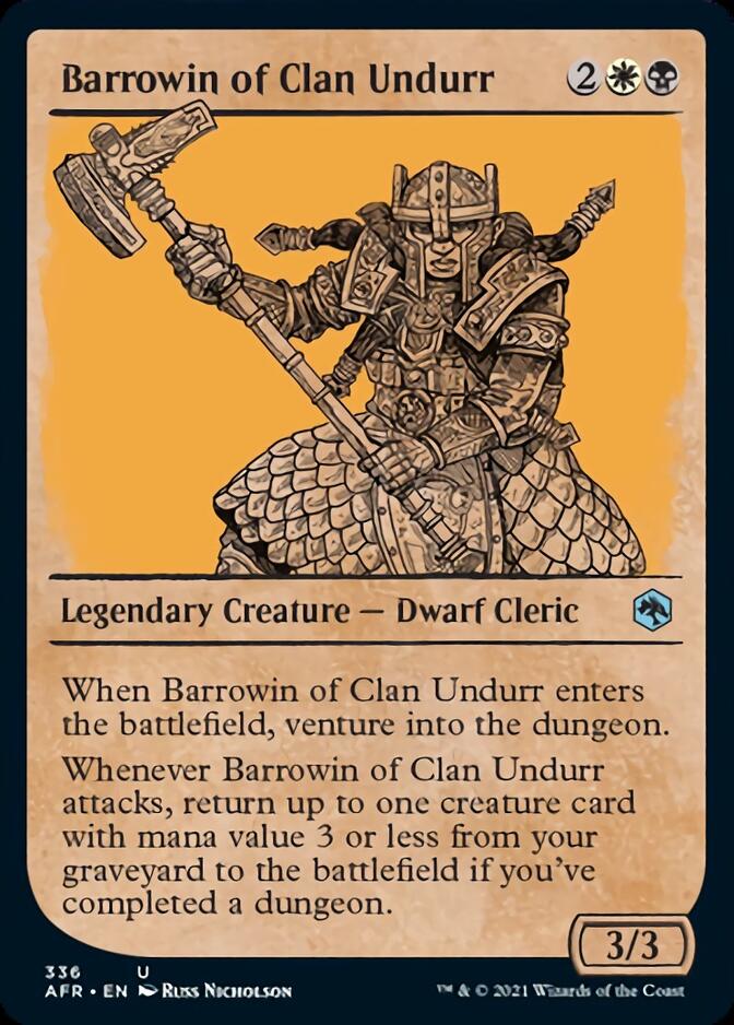 Barrowin of Clan Undurr (Showcase) [Dungeons & Dragons: Adventures in the Forgotten Realms] | Jomio and Rueliete's Cards and Comics