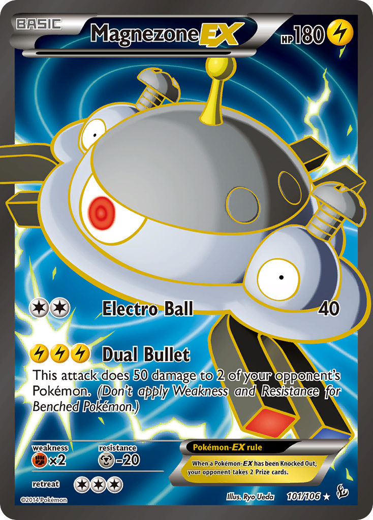 Magnezone EX (101/106) [XY: Flashfire] | Jomio and Rueliete's Cards and Comics