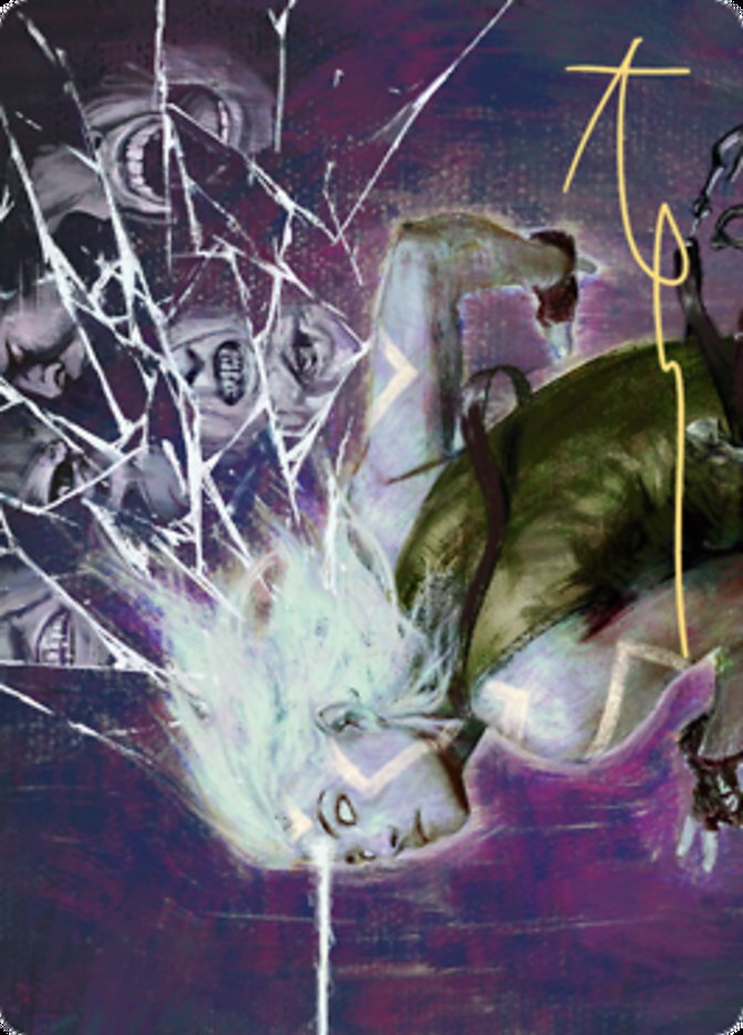 Anticognition Art Card (Gold-Stamped Signature) [Zendikar Rising Art Series] | Jomio and Rueliete's Cards and Comics