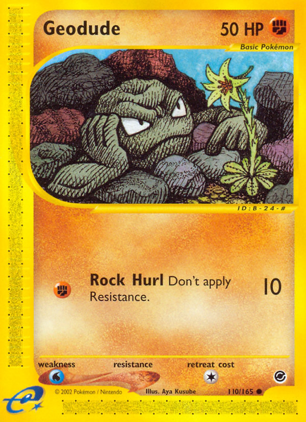 Geodude (110/165) [Expedition: Base Set] | Jomio and Rueliete's Cards and Comics