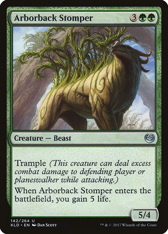 Arborback Stomper (Intro Pack) [Kaladesh Promos] | Jomio and Rueliete's Cards and Comics