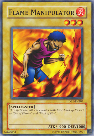 Flame Manipulator [DB1-EN107] Common | Jomio and Rueliete's Cards and Comics