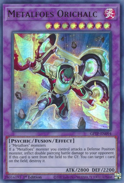 Metalfoes Orichalc [GFTP-EN094] Ultra rare | Jomio and Rueliete's Cards and Comics
