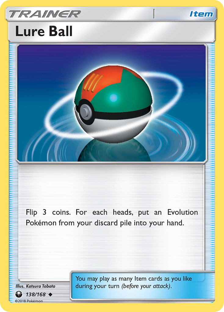 Lure Ball (138/168) [Sun & Moon: Celestial Storm] | Jomio and Rueliete's Cards and Comics