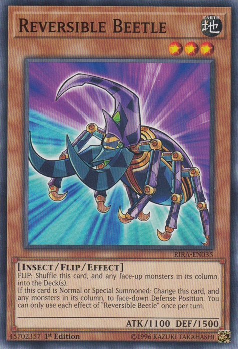 Reversible Beetle [RIRA-EN035] Common | Jomio and Rueliete's Cards and Comics