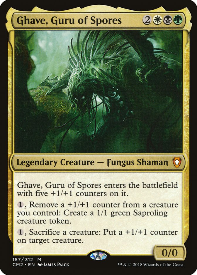 Ghave, Guru of Spores [Commander Anthology Volume II] | Jomio and Rueliete's Cards and Comics