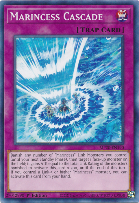 Marincess Cascade [MP20-EN190] Common | Jomio and Rueliete's Cards and Comics