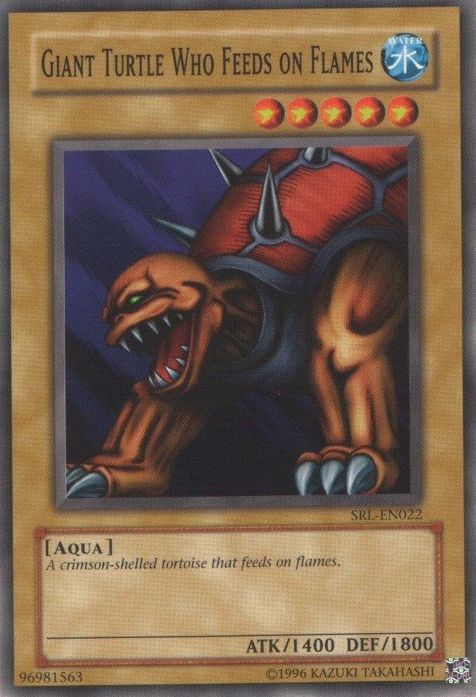 Giant Turtle Who Feeds on Flames [SRL-EN022] Common | Jomio and Rueliete's Cards and Comics
