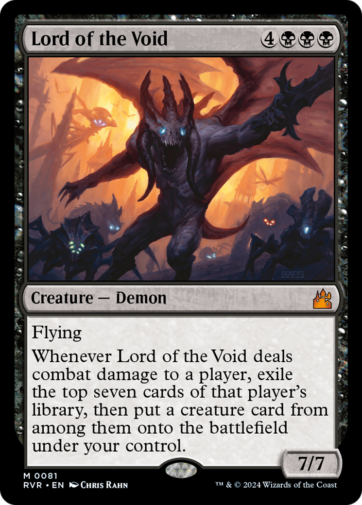 Lord of the Void [Ravnica Remastered] | Jomio and Rueliete's Cards and Comics