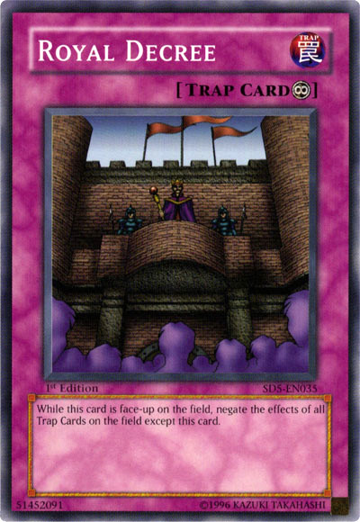 Royal Decree [SD5-EN035] Common | Jomio and Rueliete's Cards and Comics