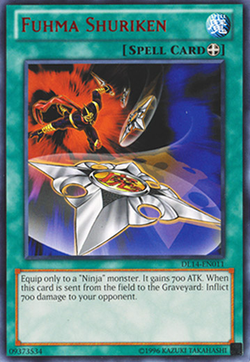 Fuhma Shuriken (Red) [DL14-EN011] Rare | Jomio and Rueliete's Cards and Comics