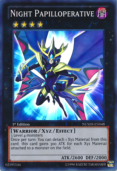 Night Papilloperative [NUMH-EN048] Super Rare | Jomio and Rueliete's Cards and Comics