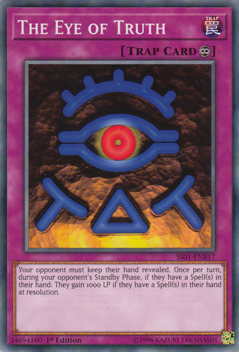 The Eye of Truth [SS01-ENB17] Common | Jomio and Rueliete's Cards and Comics