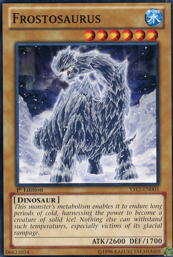 Frostosaurus [YS12-EN003] Common | Jomio and Rueliete's Cards and Comics