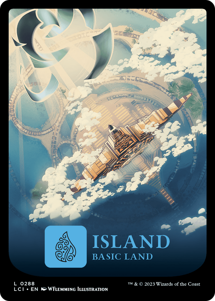 Island (0288) [The Lost Caverns of Ixalan] | Jomio and Rueliete's Cards and Comics