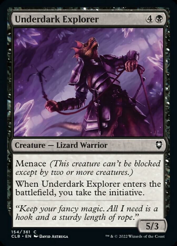 Underdark Explorer [Commander Legends: Battle for Baldur's Gate] | Jomio and Rueliete's Cards and Comics