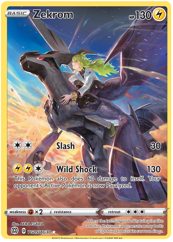 Zekrom (TG05/TG30) [Sword & Shield: Brilliant Stars] | Jomio and Rueliete's Cards and Comics