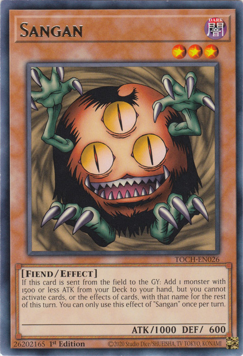 Sangan [TOCH-EN026] Rare | Jomio and Rueliete's Cards and Comics
