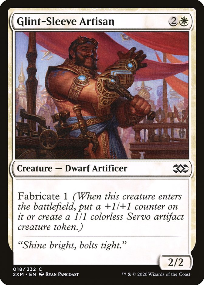 Glint-Sleeve Artisan [Double Masters] | Jomio and Rueliete's Cards and Comics