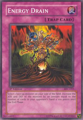 Energy Drain [IOC-055] Common | Jomio and Rueliete's Cards and Comics