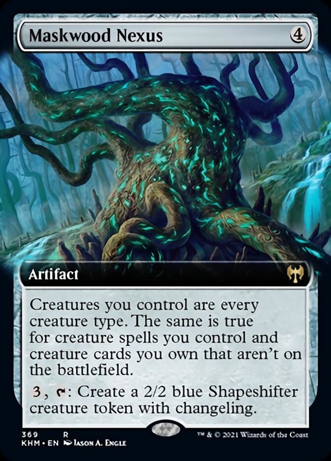Maskwood Nexus (Extended Art) [Kaldheim] | Jomio and Rueliete's Cards and Comics